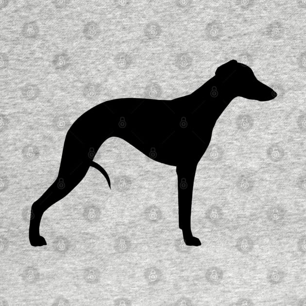 Whippet Silhouette by Coffee Squirrel